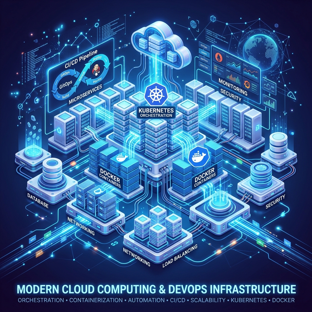 Cloud Solutions Illustration