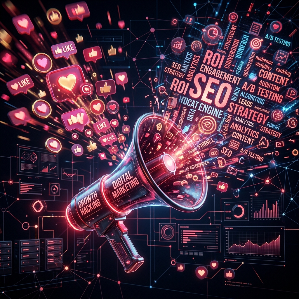 Digital Marketing Illustration