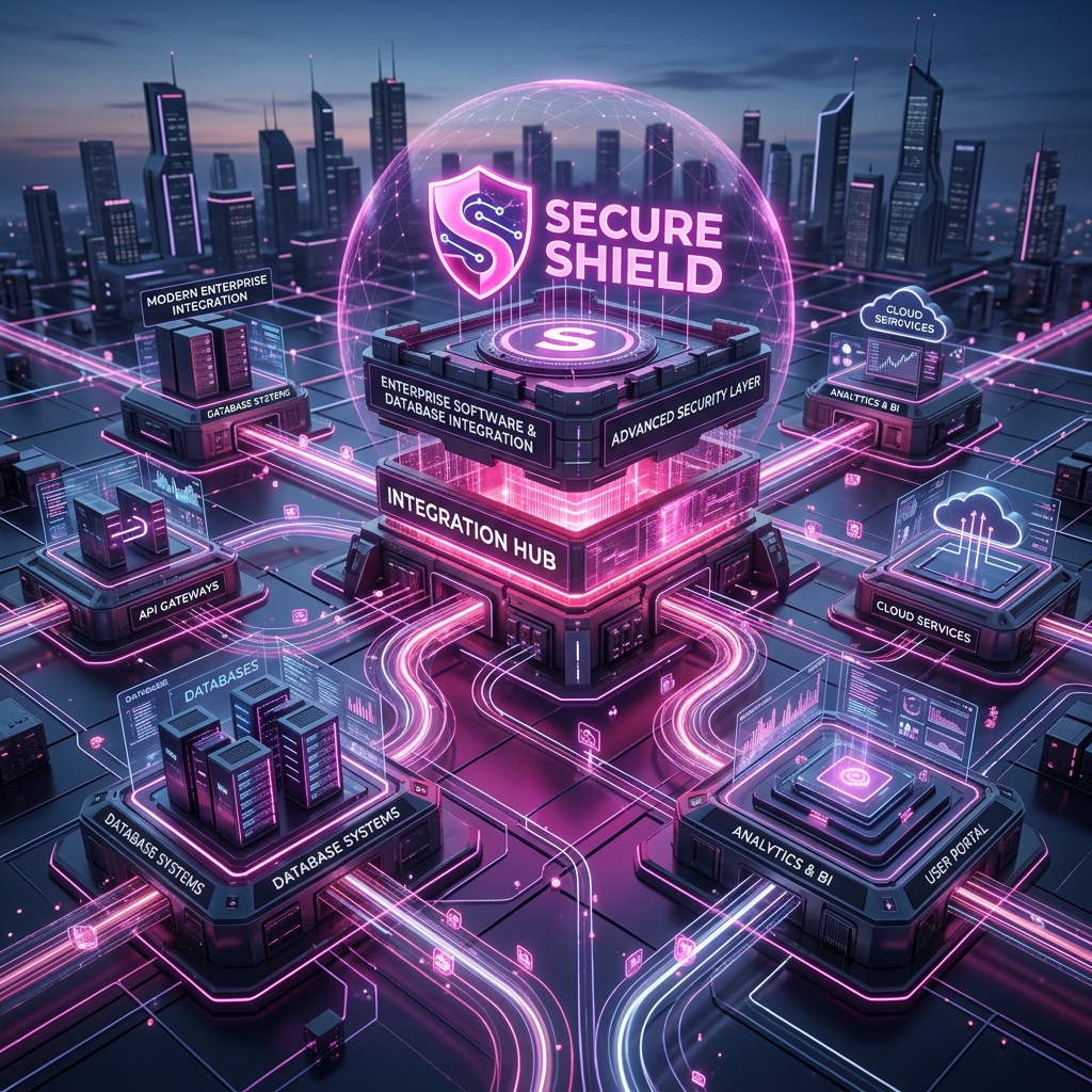 Enterprise Solutions Illustration
