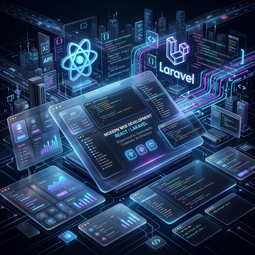 Web Development Illustration